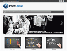 Tablet Screenshot of peerlogicsys.com